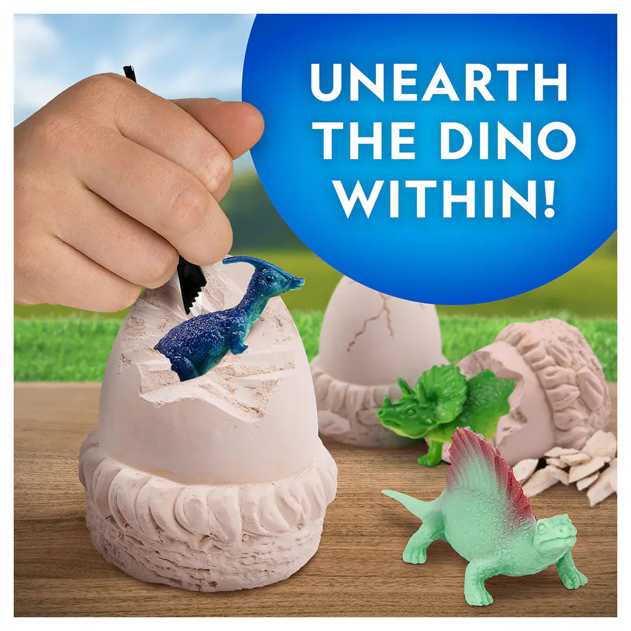 NG Dinosaur Egg Dig Kit -12 Pcs