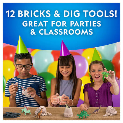 NG Dinosaur Egg Dig Kit -12 Pcs