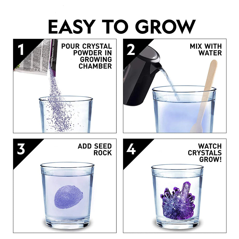 National Geographic Light Up Crystal Growing Lab