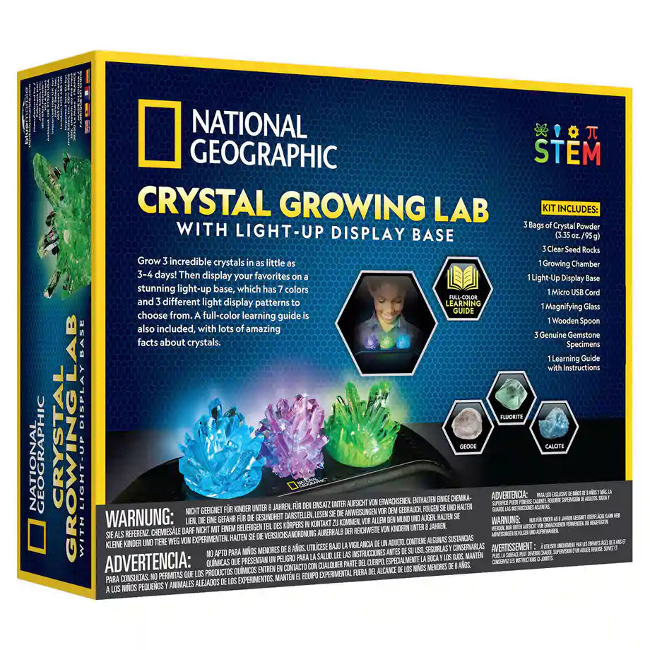 National Geographic Light Up Crystal Growing Lab