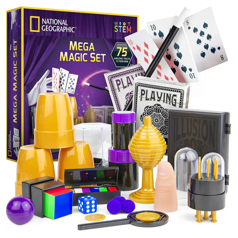 NG Mega Magic Set - 75 Magic Tricks