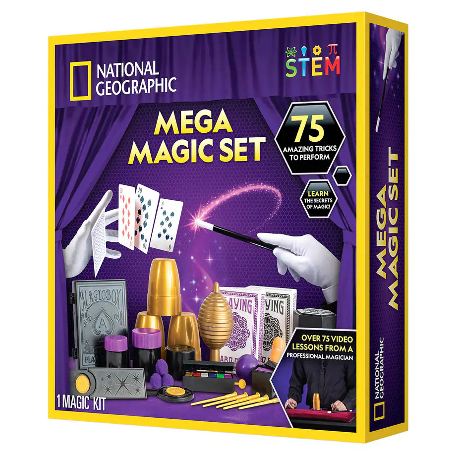NG Mega Magic Set - 75 Magic Tricks