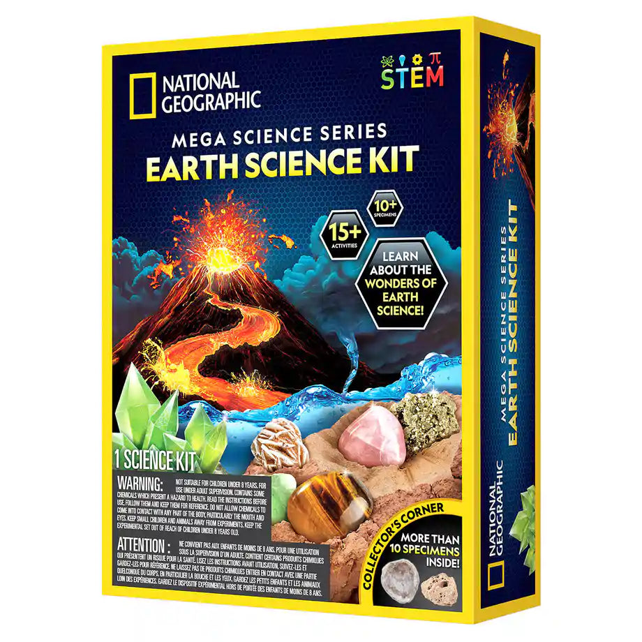 National Geographic Mega Science: Earth Science Kit
