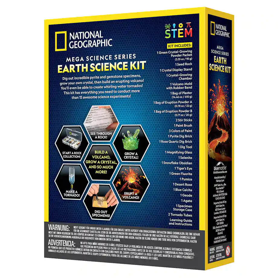 National Geographic Mega Science: Earth Science Kit