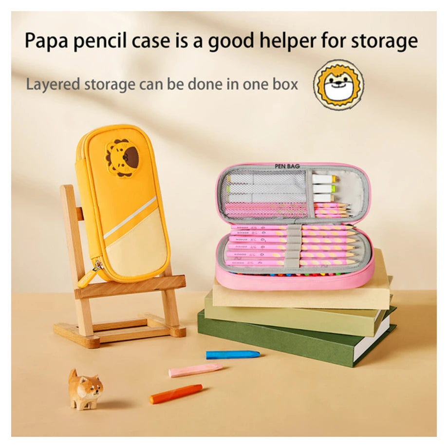 Nohoo Pencil Case (Lion Yellow)