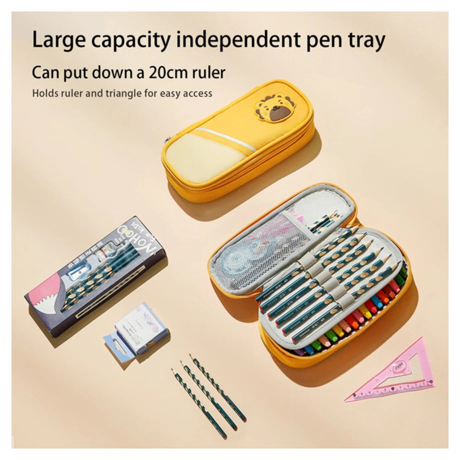 Nohoo Pencil Case (Lion Yellow)