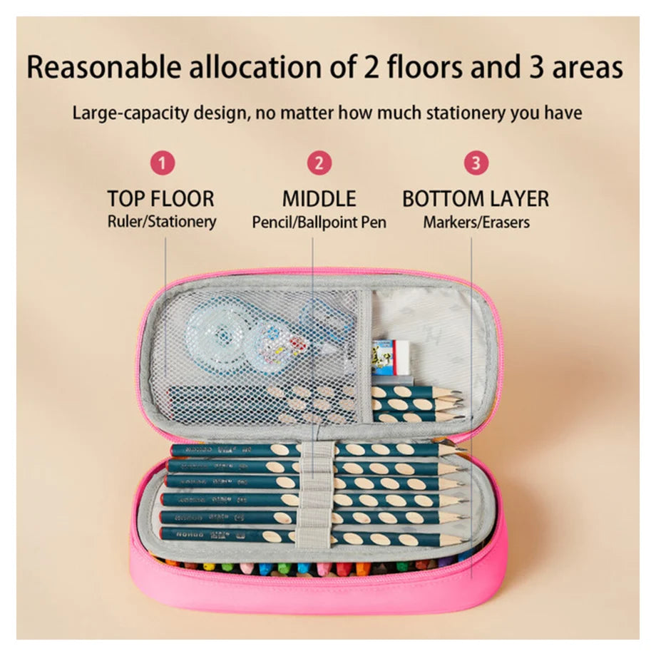 Nohoo Pencil Case (Rabbit Pink)