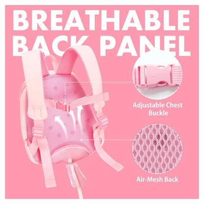 Nohoo Pre School 3D Bag Unicorn Pink (Large)