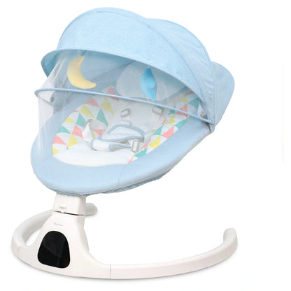 Nurtur Automatic Baby Swing Chair, Motion Sound And Song Control (0-12M) (Blue)