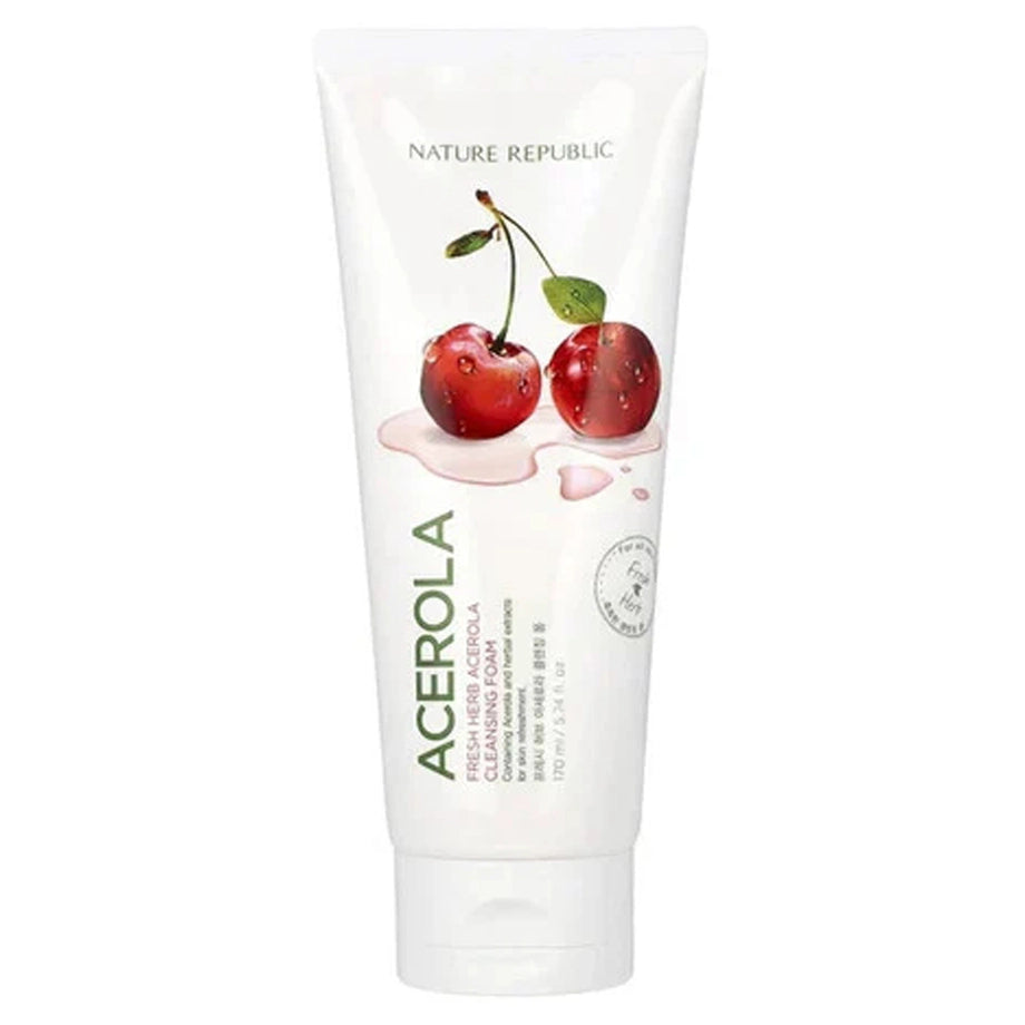 Nature Republic Fresh Herb Acerola Cleansing Foam (170 ml)