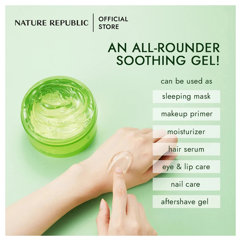 Nature Republic Soothing & Moisture Aloe Vera 92% Soothing Gel (300 ml)