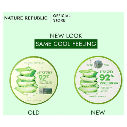 Nature Republic Soothing & Moisture Aloe Vera 92% Soothing Gel (300 ml)