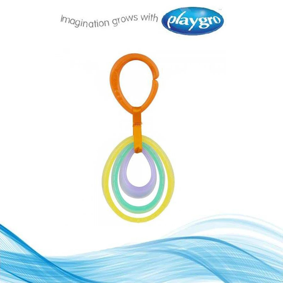 Playgro Raindrop Clip On Rattle