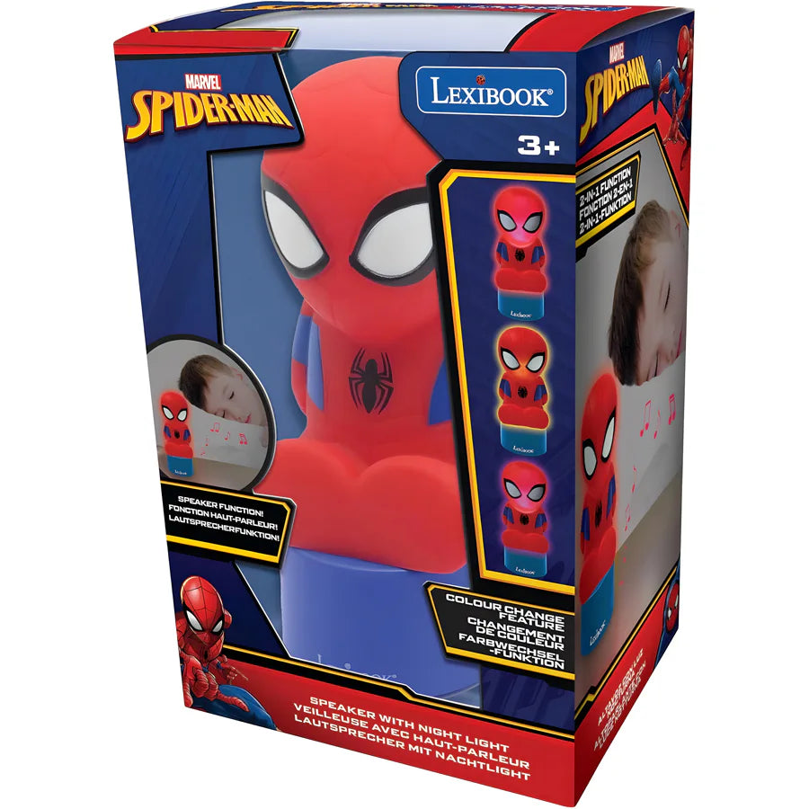 مكبر صوت Lexibook Spiderman Nightlight مكبر صوت Lexibook Spiderman Nightlight