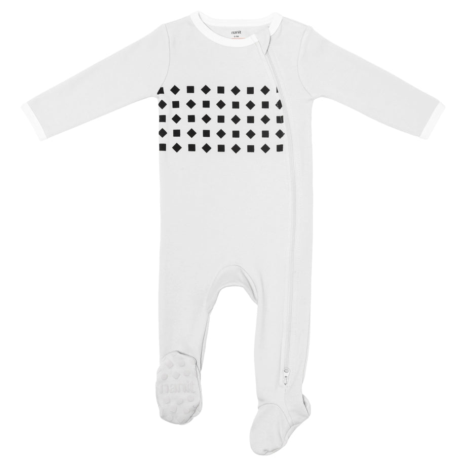 Nanit Breathing Wear Pajamas Size 0-3 months (Grey)