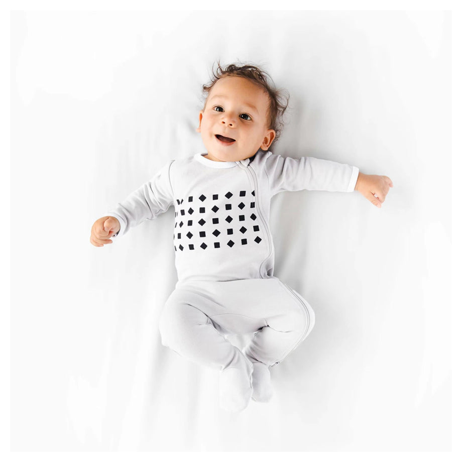 Nanit Breathing Wear Pajamas Size 0-3 months (Grey)