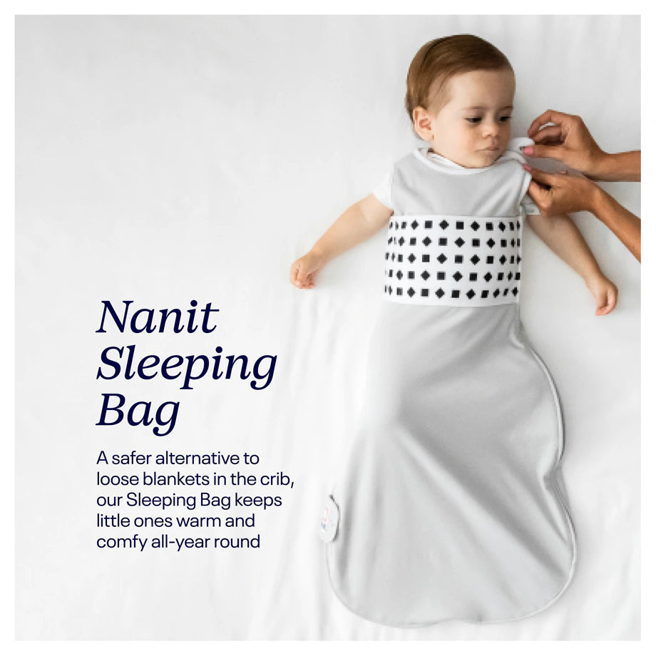 Gray Nanit Breathing Wear Sleeping Bag 3-6 months (pack 1) Gray Nanit Breathing Wear Sleeping Bag 3-6 months (pack 1)