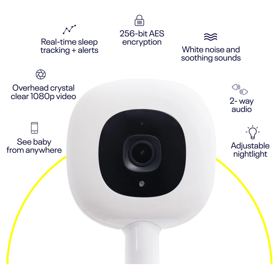 Nanit Pro Baby Monitor & Wall Mount Nanit Pro Baby Monitor & Wall Mount
