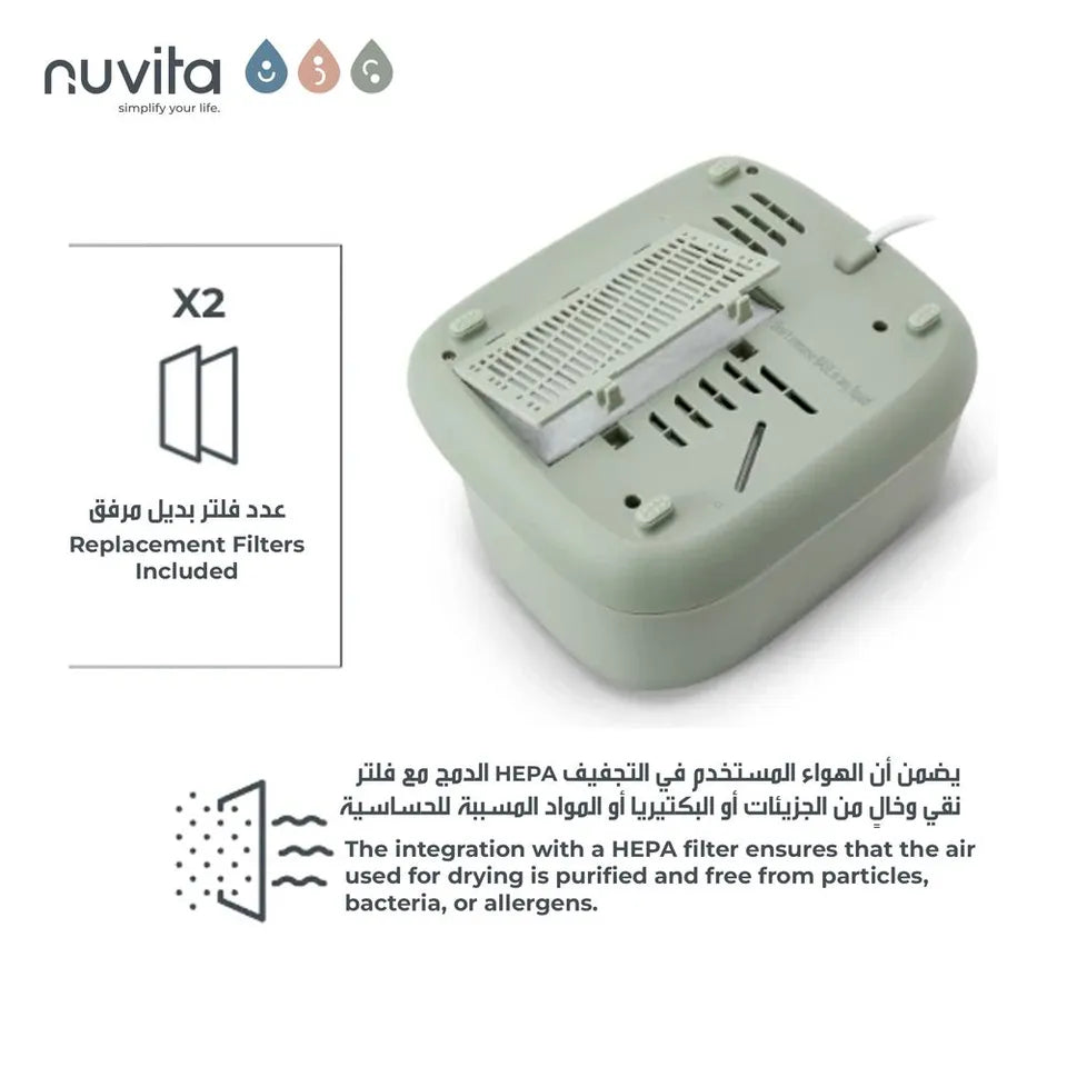 Nuvita SteriDry Digital Steam Sterilizer & Dryer