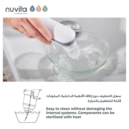 Nuvita Nasal Aspirator Baby Safe & Gentle Nose Cleaner