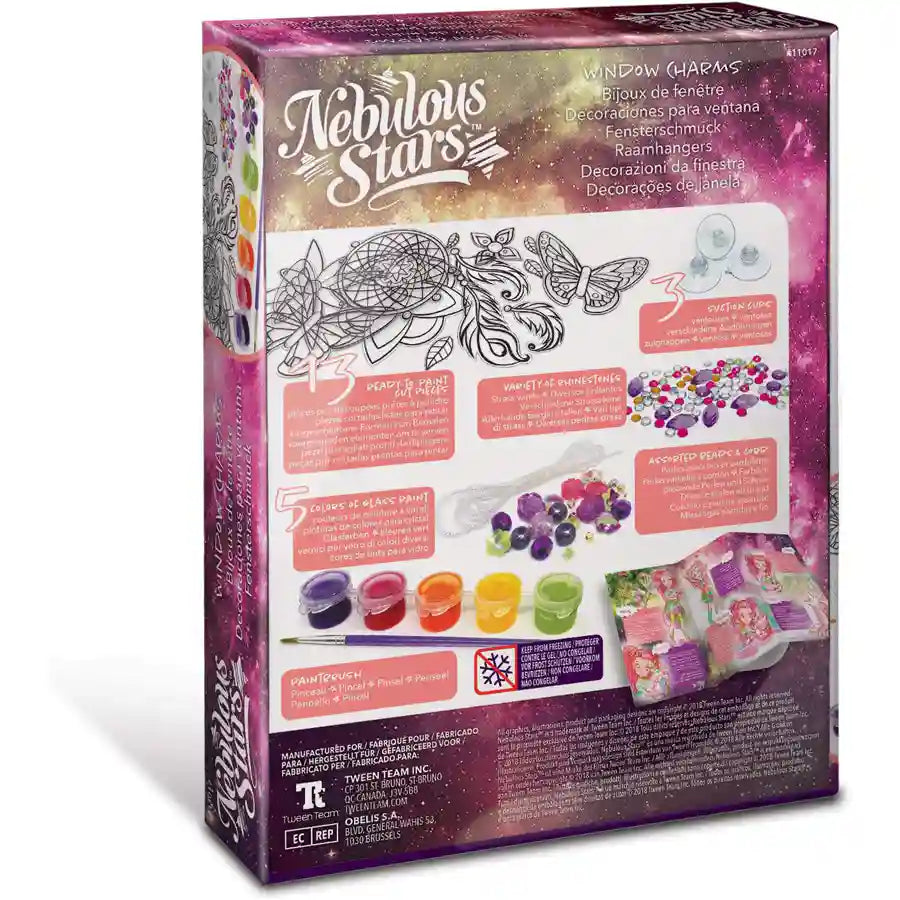 Nebulous Stars Window Charms