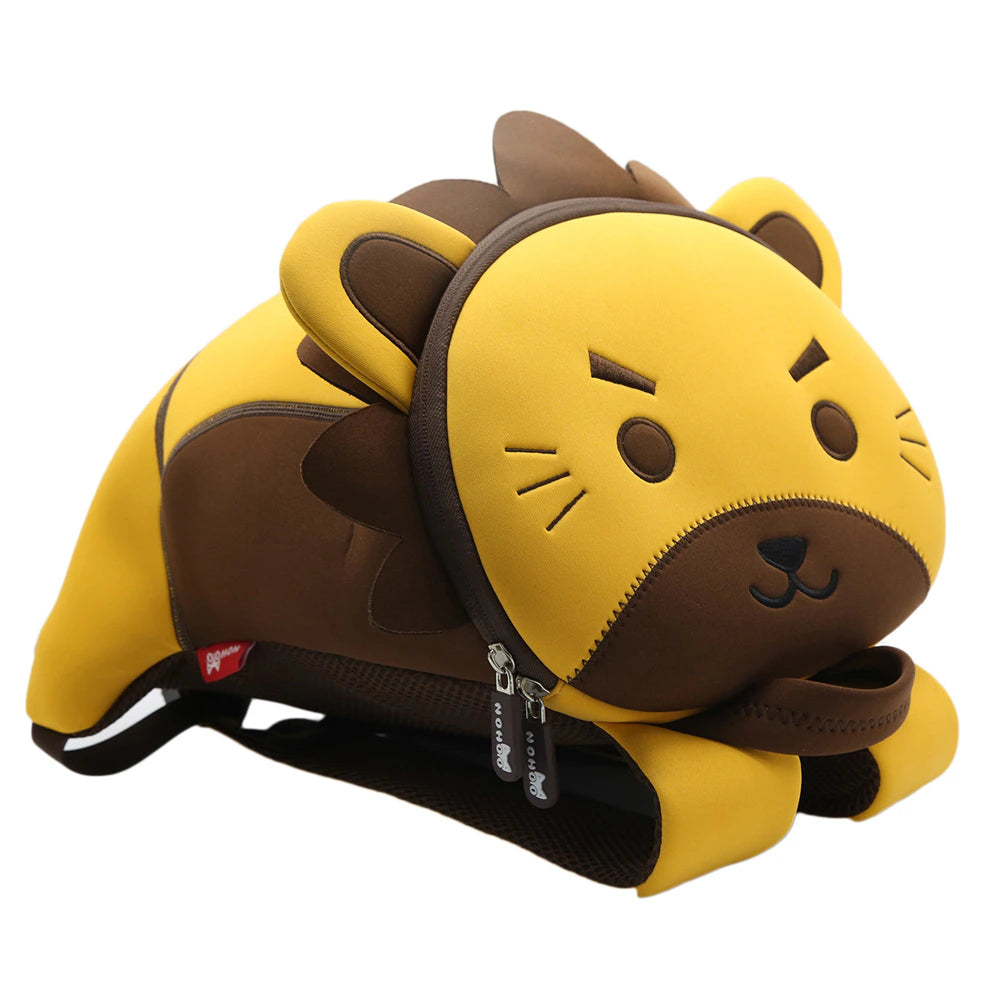 حقيبة ظهر Nohoo Jungle 3D Lion (كاكي) حقيبة ظهر Nohoo Jungle 3D Lion (كاكي)
