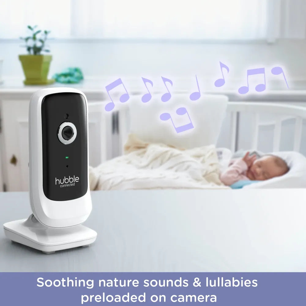 Hubble Connected Nursery View Premium (White)