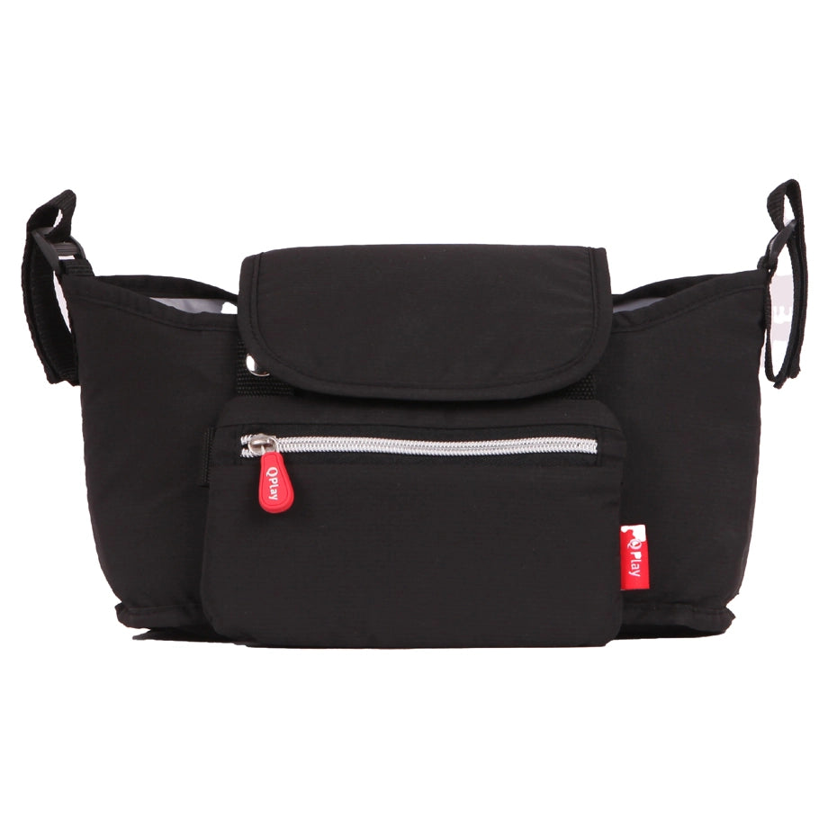 Qplay Tricycle & Pushcart 2 In 1 Universal Organizer (Black)