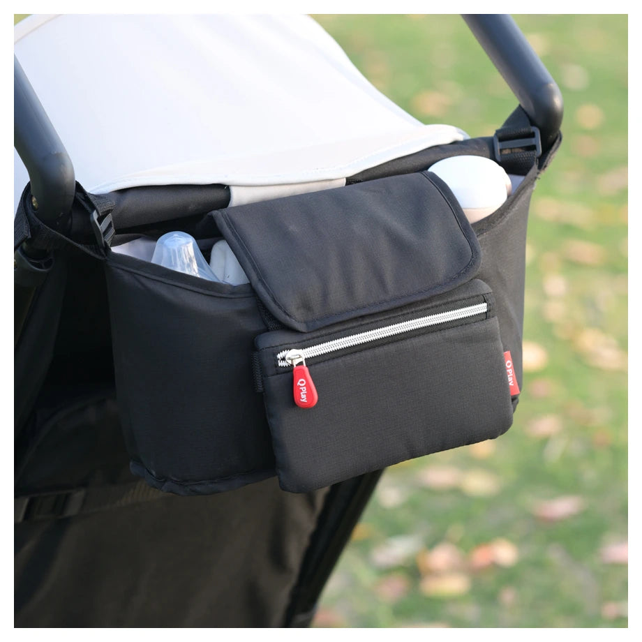 Qplay Tricycle & Pushcart 2 In 1 Universal Organizer (Black)