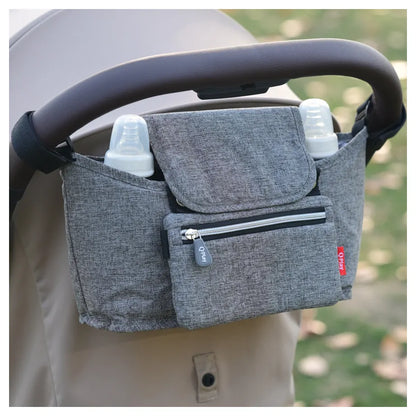 Qplay Tricycle & Pushcart 2 In 1 Universal Organizer (Light Grey)