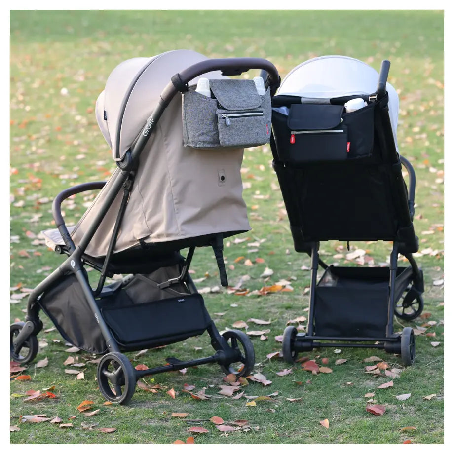 Qplay Tricycle & Pushcart 2 In 1 Universal Organizer (Light Grey)