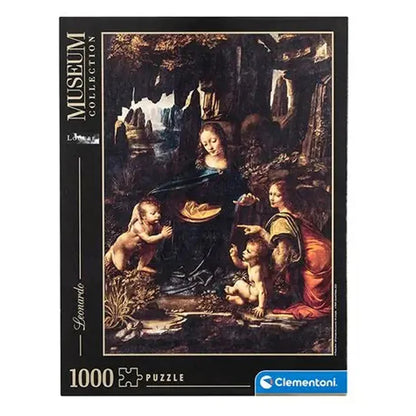 Clementoni Puzzle 1000 HQC Museum (The Virgin Of The Rocks)