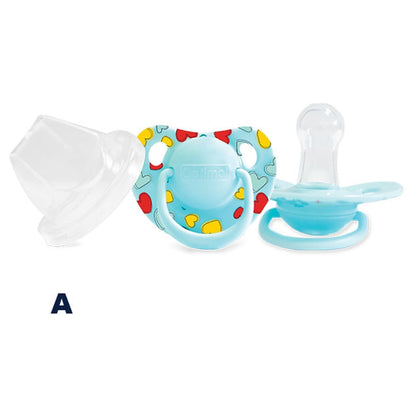 Optimal Round Nipple Silicone Pacifier 0+