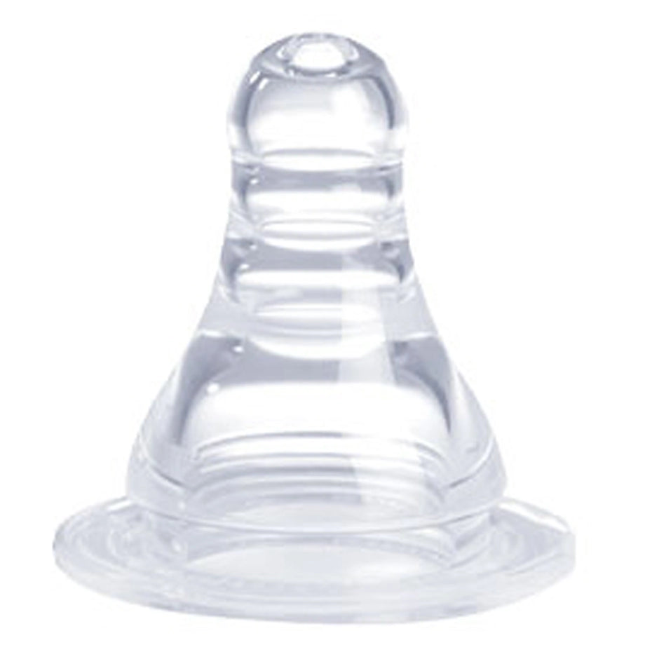 Optimal Narrow Neck Silicone Nipple 0+ (2pcs)