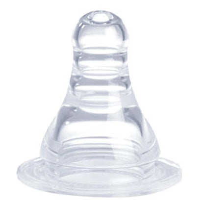 Optimal Narrow Neck Silicone Nipple 0+ (2pcs)