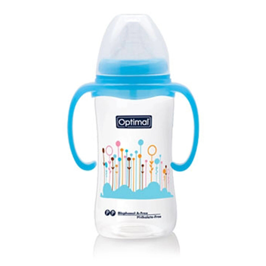 Optimal Wide Neck Feeding Bottle (300ml)