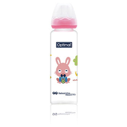 Optimal Glass Feeding Bottle (240ml)