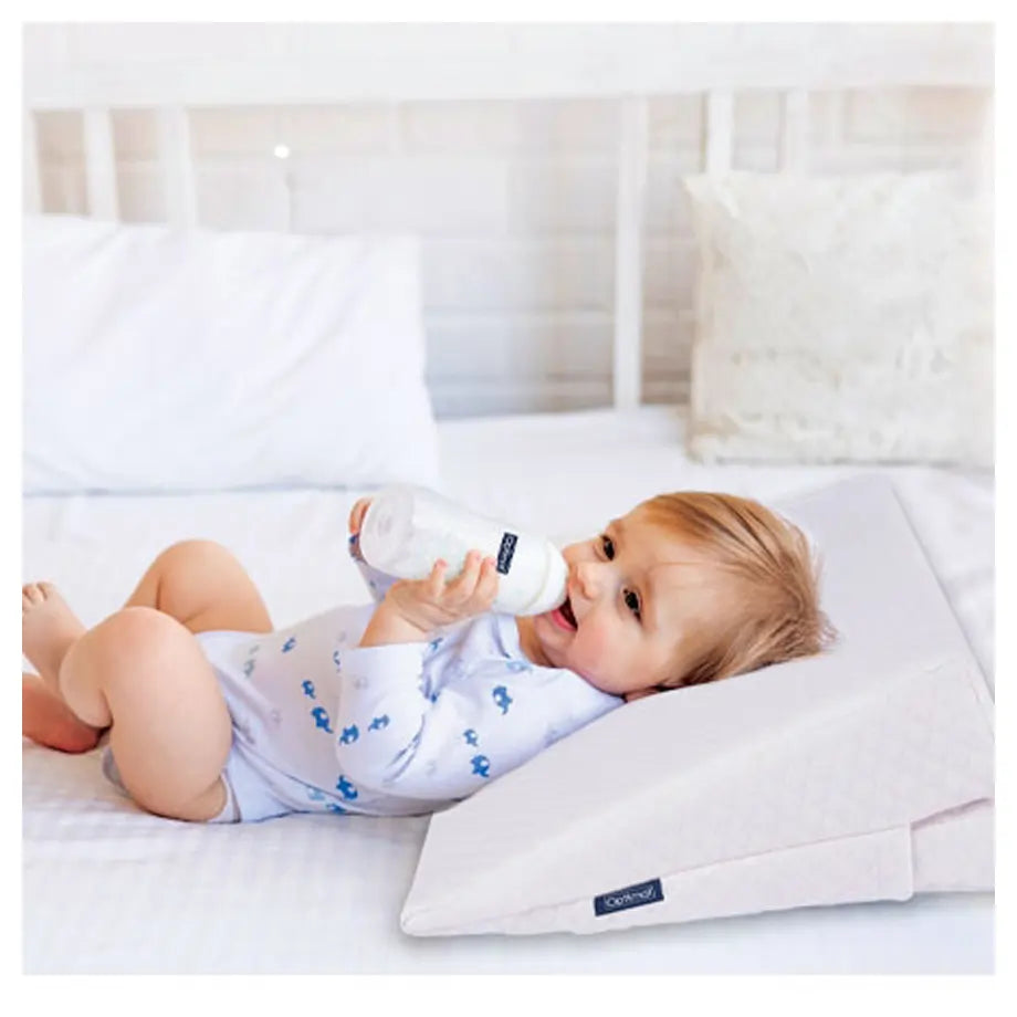 Optimal 3 in 1 Baby Crib Wedge Pillow (Light Pink)
