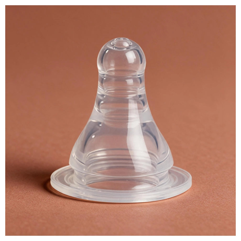 Optimal Narrow Neck Silicone Nipple 0+ (2pcs)