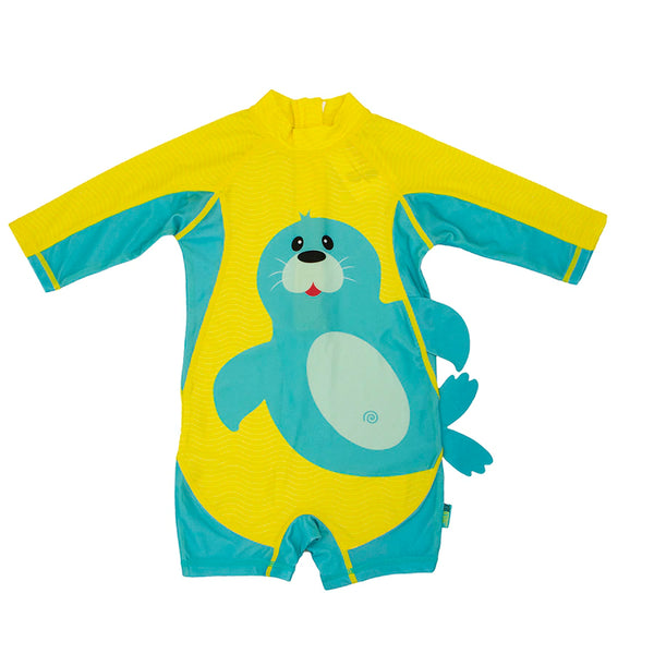 Zoocchini One Piece Surf Swimsuit Seal