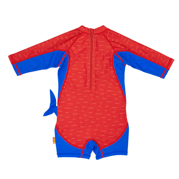 Zoocchini One Piece Surf Swimsuit Blue Shark (12-24M)