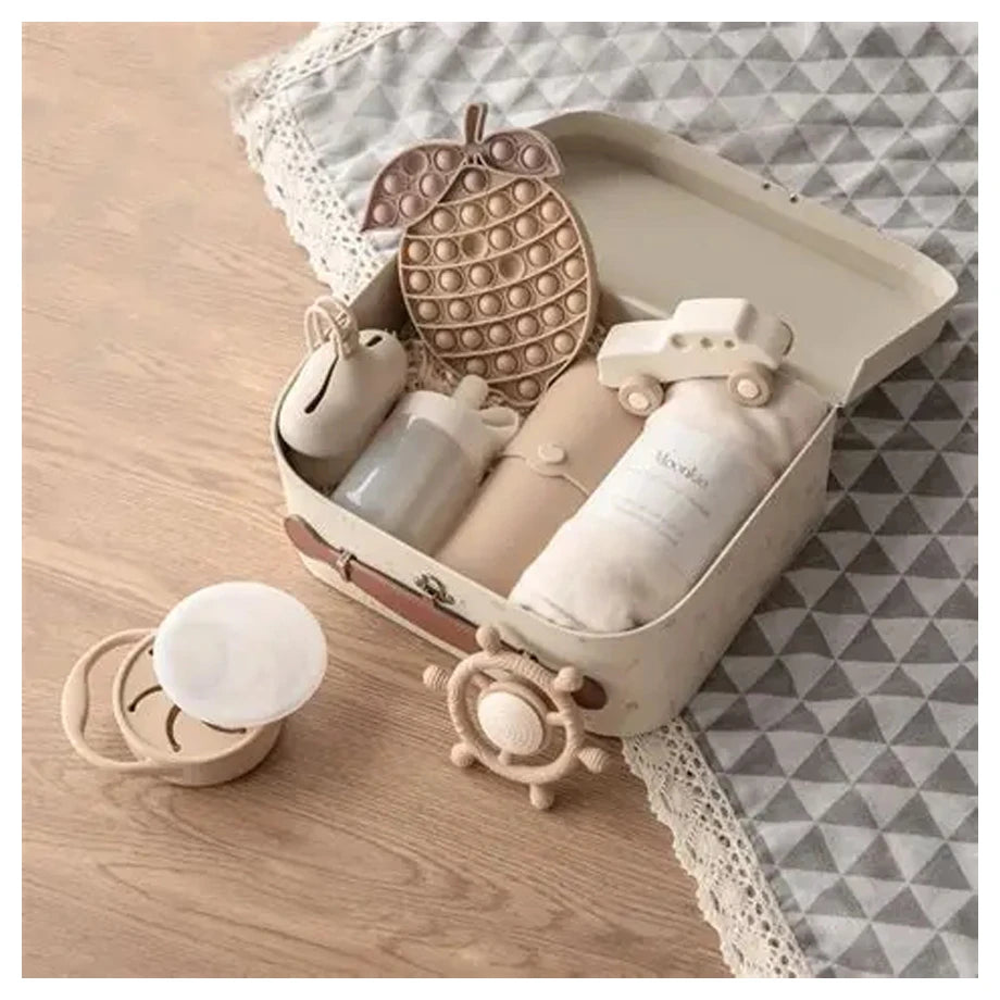 Moonkie Luxe On-The-Go Gift Set (Beige)