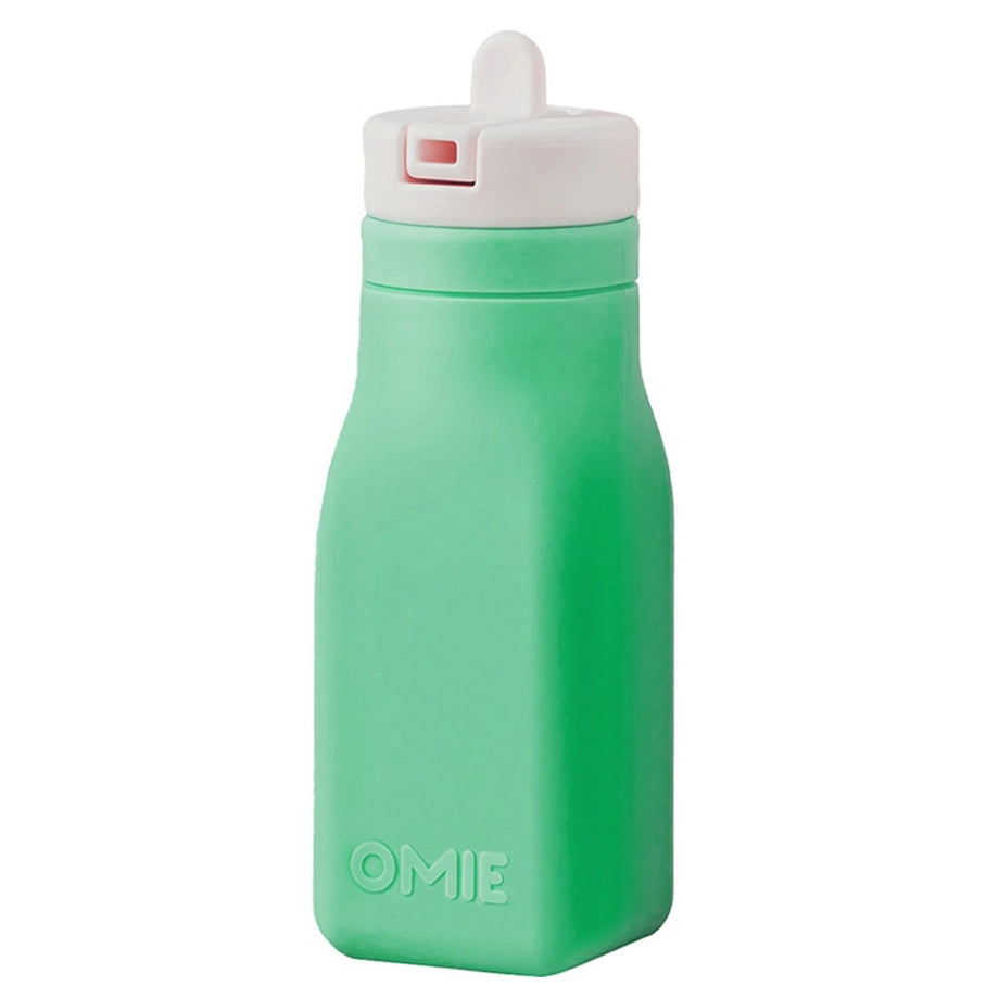 OmieLife OmieBottle Silicone Bottle, 255ml (Green)