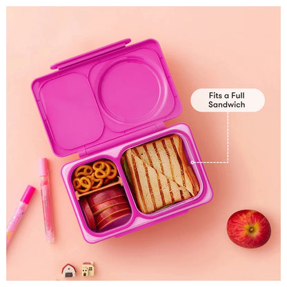 OmieLife OmieBox Up Thermos, 350ml (Pop Pink)
