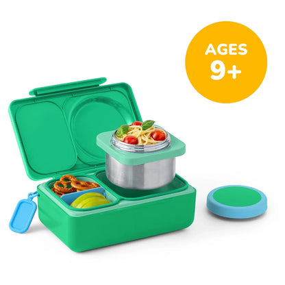 OmieLife OmieBox Up Thermos, 350ml (Jade Green)
