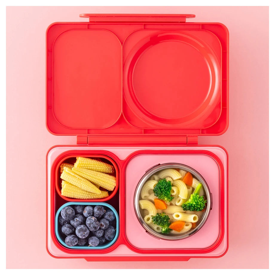 OmieLife OmieBox Up Dip Containers, Set of 2 (Pink & Teal)