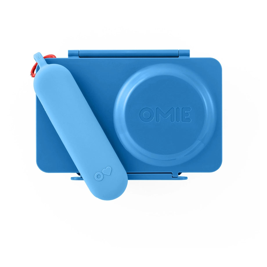 OmieLife OmieBox Up Pod and Utensil Set (Azure)