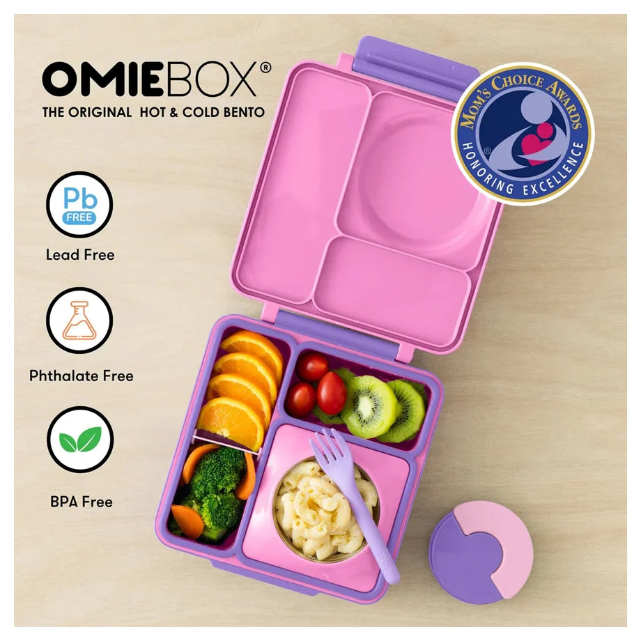 OmieLife OmieBox Thermos, 250ml (Unicorn Pink)