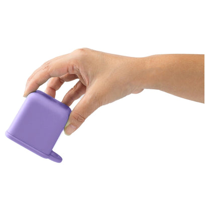 OmieLife OmieDip Dip Containers, Set of 2 (Purple & Orange)