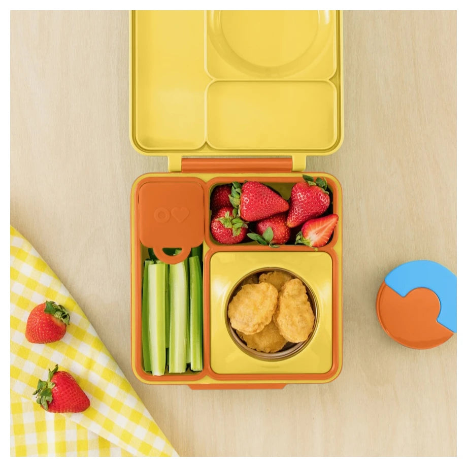 OmieLife OmieDip Dip Containers, Set of 2 (Purple & Orange)